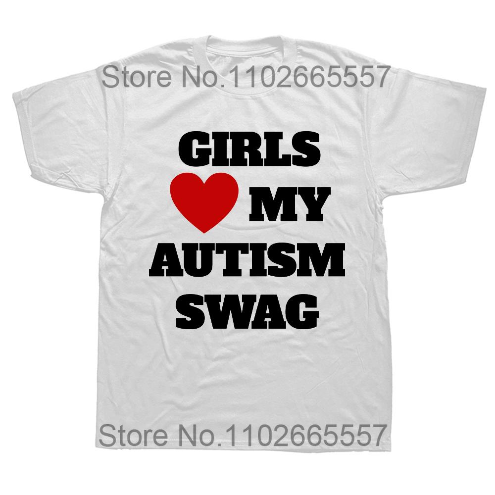 Autism University Autismus T Shirt Funny Autistic Intreovert Humor Gift Graphic T-shirt 100% Cotton Soft Unisex Tee Tops EU Size