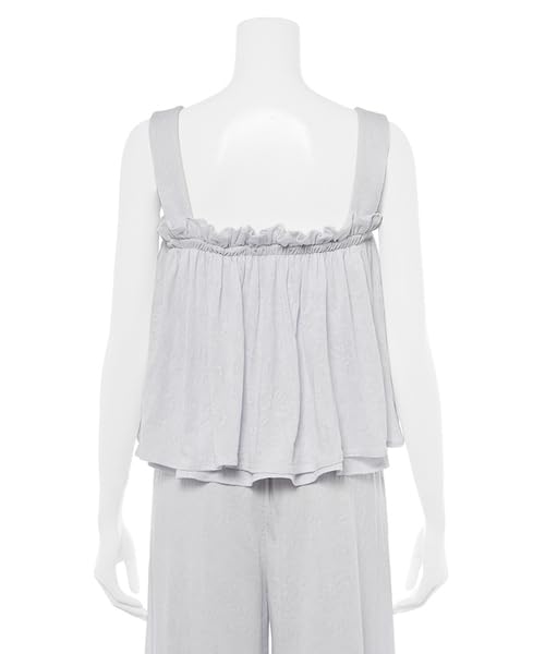 Gelato Pique Flower Lacy JQD Cup Camisole PWCT244347 Blue Free Size Women's