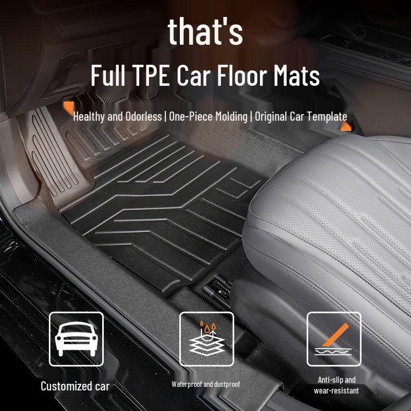 Fengyun A9L TPE Floor Mats 2025: Thickened, Wear-Resistant, Full Surround & Door Sill Coverage