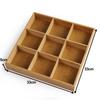 Wooden Tray Grids Multi Functional Multifunctional