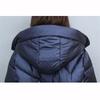 Hooded Padded Jacket Women's Mid Length Winter Fashion Thick Warm Jackets