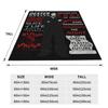 Dexter Morgan Harry's Code  Blankets Fleece  Relax Ultra-Soft Throw Blankets for Bedding Rug Piece