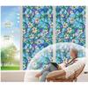 Orchid Frosted Glass Window Sticker Balcony Thermal Insulation Privacy Glass Film Bathroom Privacy Window Paper Privacy Film
