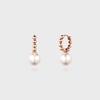 14K Rose Gold Pearl Earrings SA25C26K