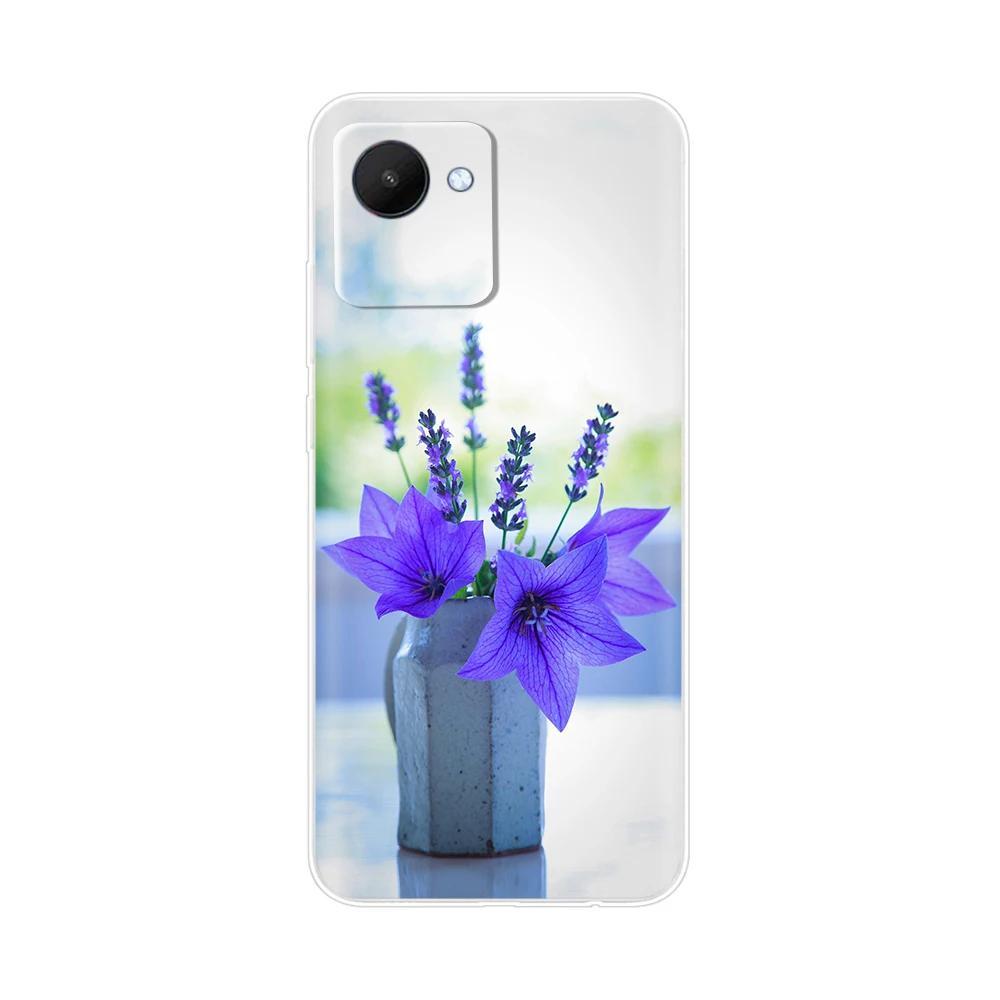 Etui Torba na Telefon Komórkowy Do Realme C30 Etui RealmeC30S Pokrowiec Do OPPO Realme C30S C30 s RealmeC30 Miękki Przezroczysty Silikonowy Tylny Pokrowiec