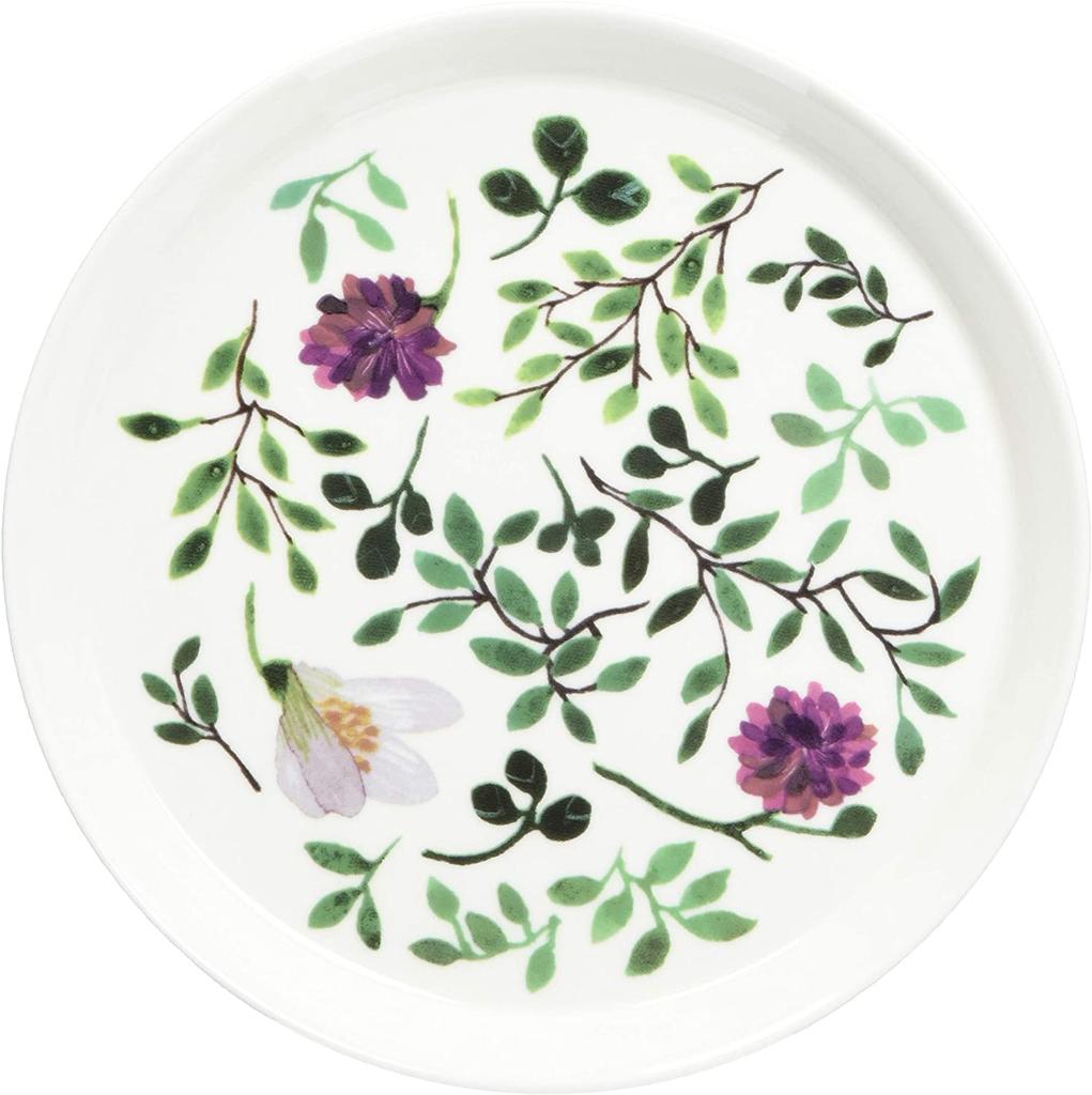 NARUMI Dinnerware Anna Floral Set for 5 Microwave Dishwasher Gift Boxed Set, Emilia, Green, Pattern, Cute, 2, Pieces, Warming, Safe, 96604-23169P