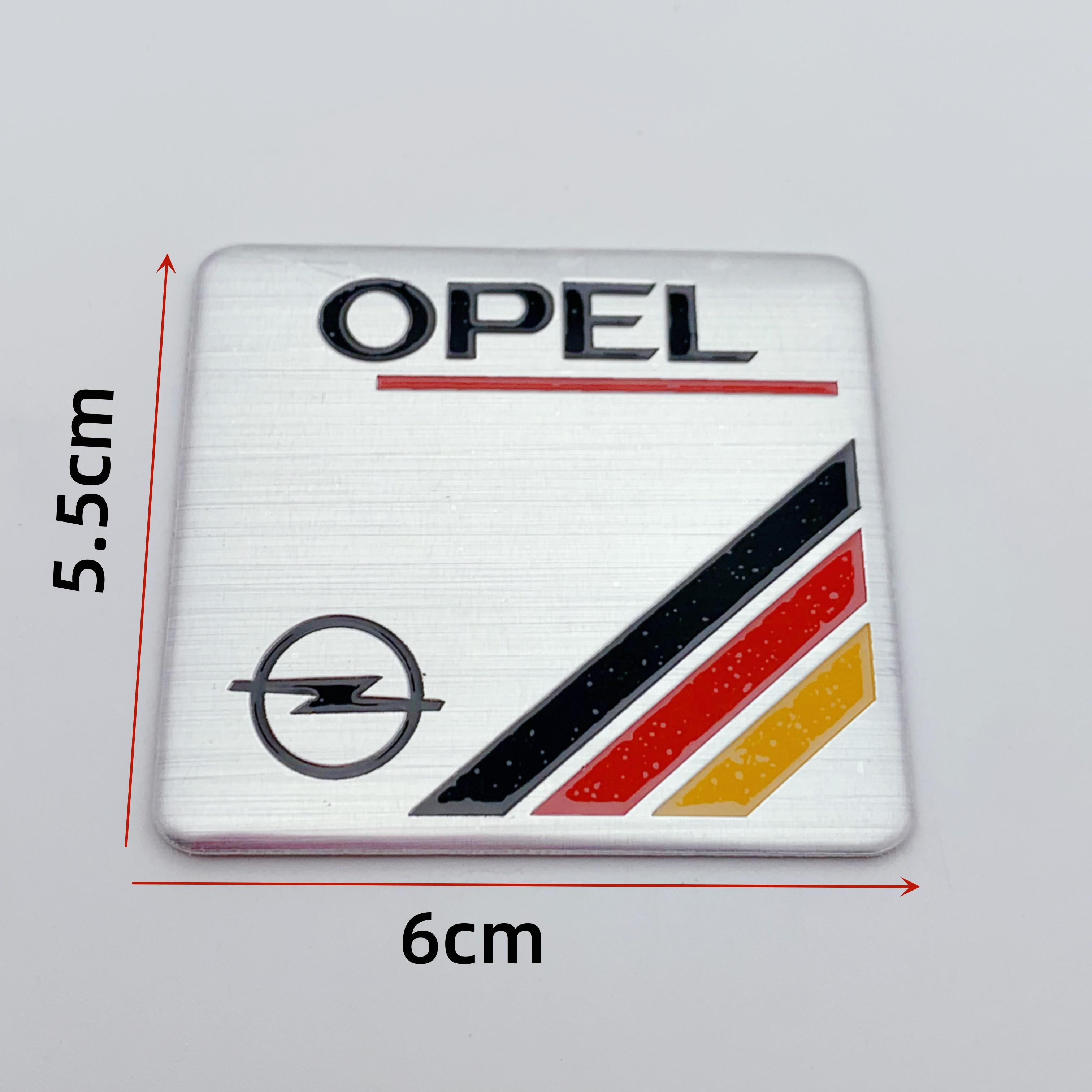 

3D Aluminum Car Emblem Badge Styling Trunk Sticker For Opel Astra H G J Insignia Mokka Zafira Corsa Vectra C D Body Accessories 1pcs OPEL