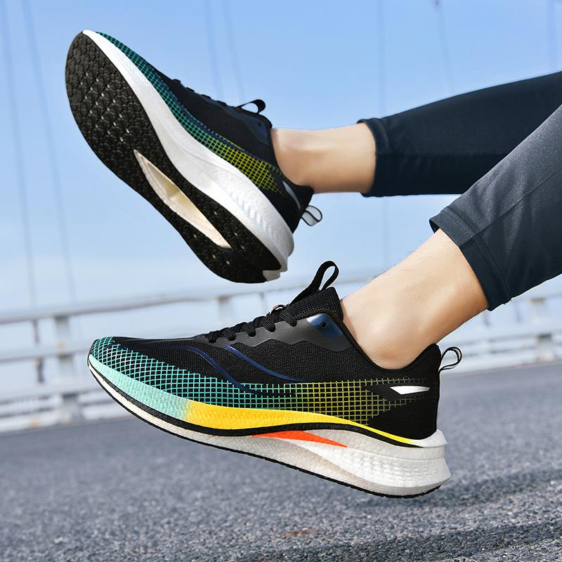 Men's Casual Sports Shoes High Quality Carbon Plate Sports Shoes for Lovers Comfortable Soft Sole Cushioned Sports Shoes for Men