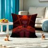 C-Chainsaw Man Makima Square Double-Sided printed Pillow Case Bedroom Bedside Pillow Sofa Cushion Cover