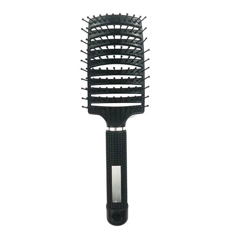 Massage Hair Brush Scalp Hairbrush Comb Professional Ribs Comb Hair Shampoo Brushes Hairdressing Comb Curly Hair Rib Comb