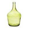 LARGE GREEN GLASS VASE Lerco Bonbon
