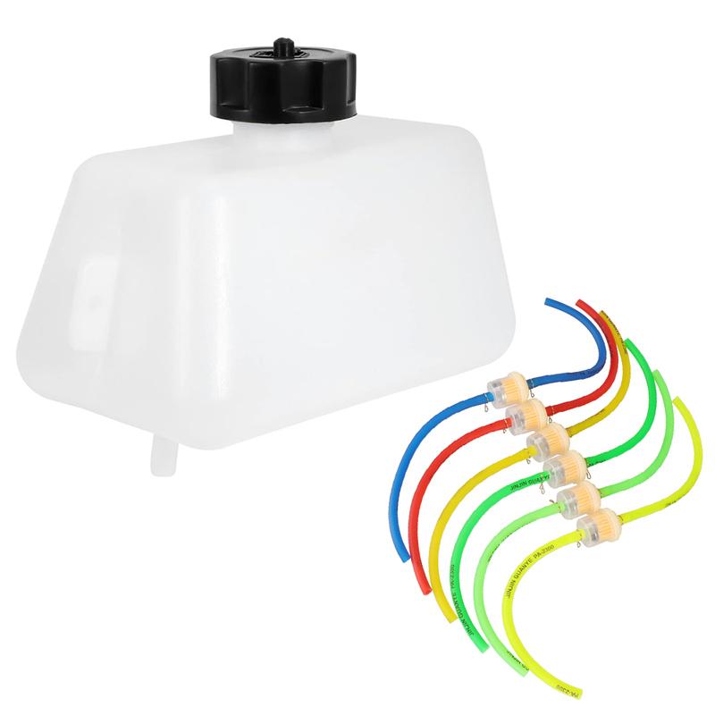 1pc Petrol Fuel Gas Gasoline Tank For 47cc 49cc 2 Stroke Pocket Bike Mini Motor Gas Scooter Plastic Fuel Petrol Gas Tank