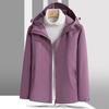 Sports Windbreaker Spring and Autumn Large Size Top Outdoor Loose Casual Jacket Hooded Outer