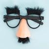 9pcs Black Glasses with Eyelash Nose Beard Halloween Party Decoration Glasses for Women Men Funny Prank Performances Wholesale