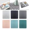 Silicone Dish & Utensil Draining Board Dish Drying Mat Drain Pad