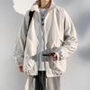Men's Vintage American Style Stand-Collar Windbreaker Jacket