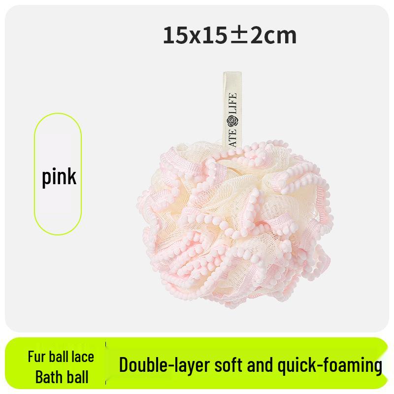 Luxurious Rose Bath Bomb for Women - Dense Foam, Non-Dispersing, with Large Bath Towel.