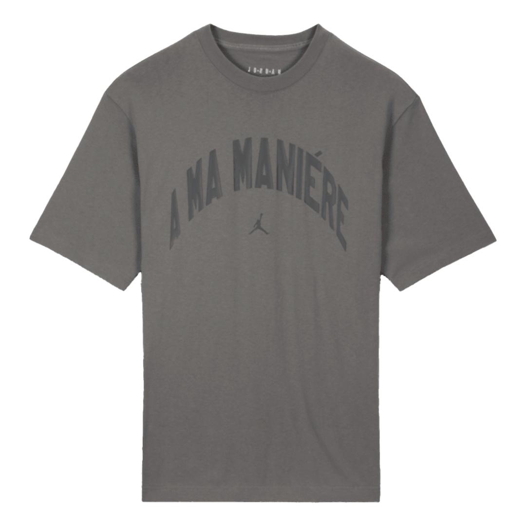 Air Jordan x A Ma Maniere T-Shirt Flat Pewter Men s HF0538-029 XXL