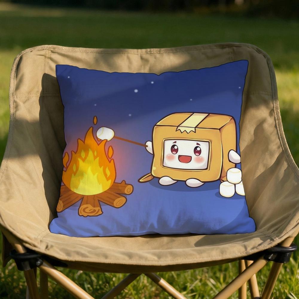 

Cartoon LLankyboxes Cushion Cover Soft Reversible Durable Pillow Cover MultiScene Use for Home Car Daily Comfort 30X30cm