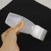 Shampoo Brush Empty Hair Shampoo Bottle With Comb Teeth Salon Treatment Oil Perm Dye Bottle Color Plastic Dry Cleaning Bottle