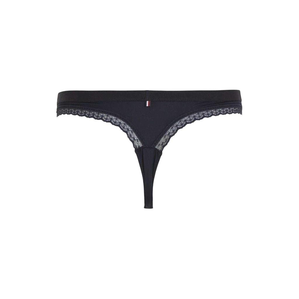 Tommy Hilfiger Womens/Ladies Logo Lace Embellished Thong