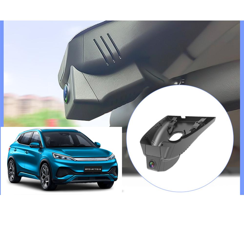 4K Car Video DVR for BYD Atto 3 EV 2021 2025 2025 Driving Recorder Front Dash Monitor Camera Night Vision HD Accessories
