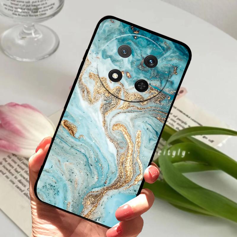 Mode Luxus Hülle Für Honor Magic7 Lite Capa X9c 5G Weiches Silikon TPU Handyhülle Für Honor X60 Pro Schutzstoßstange Fundas