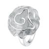925 Sterling Silver Rings Rose Flowers For Women Exquisite Student Girlfriend Jewelry Accessories Wedding Fashion Gift