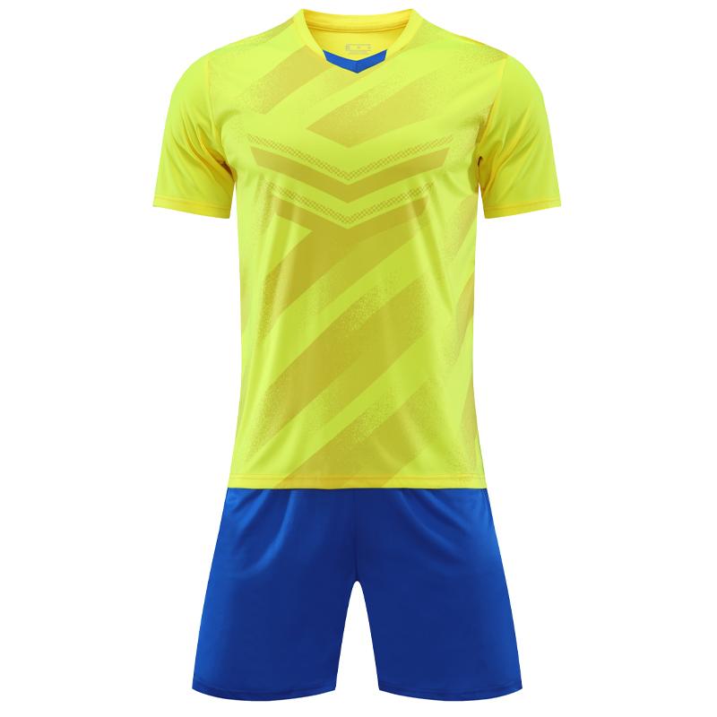 Soccer Training Suit Adult Outdoor Uniform Blank Custom Fashion Football Set Comfortable 3D Print Shirts Shorts Quick Dry Sets
