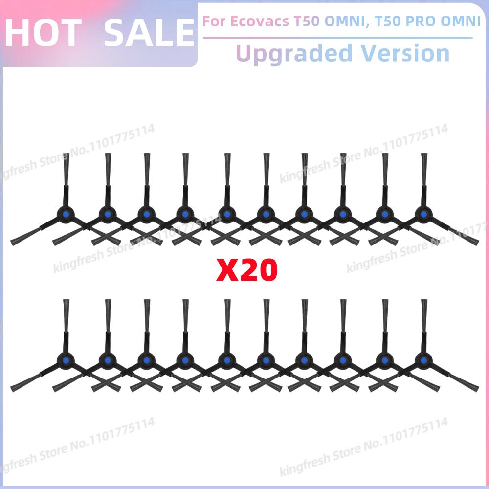 Fit For ECOVACS T50 PRO OMNI / T50 OMNI Vacuum Parts Main Roller Side Brush HEPA Filter Mop Cloth Dust Bag