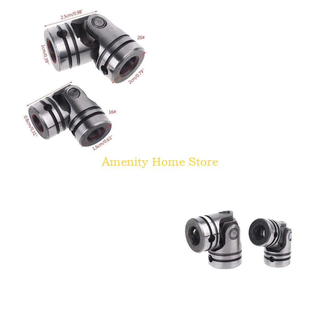 

F26C Shafts Coupling Motor Connection Diameter 16mm/20mm Steering Steel General Joint Metal Steel Produced Used for Machinery 8x16x36