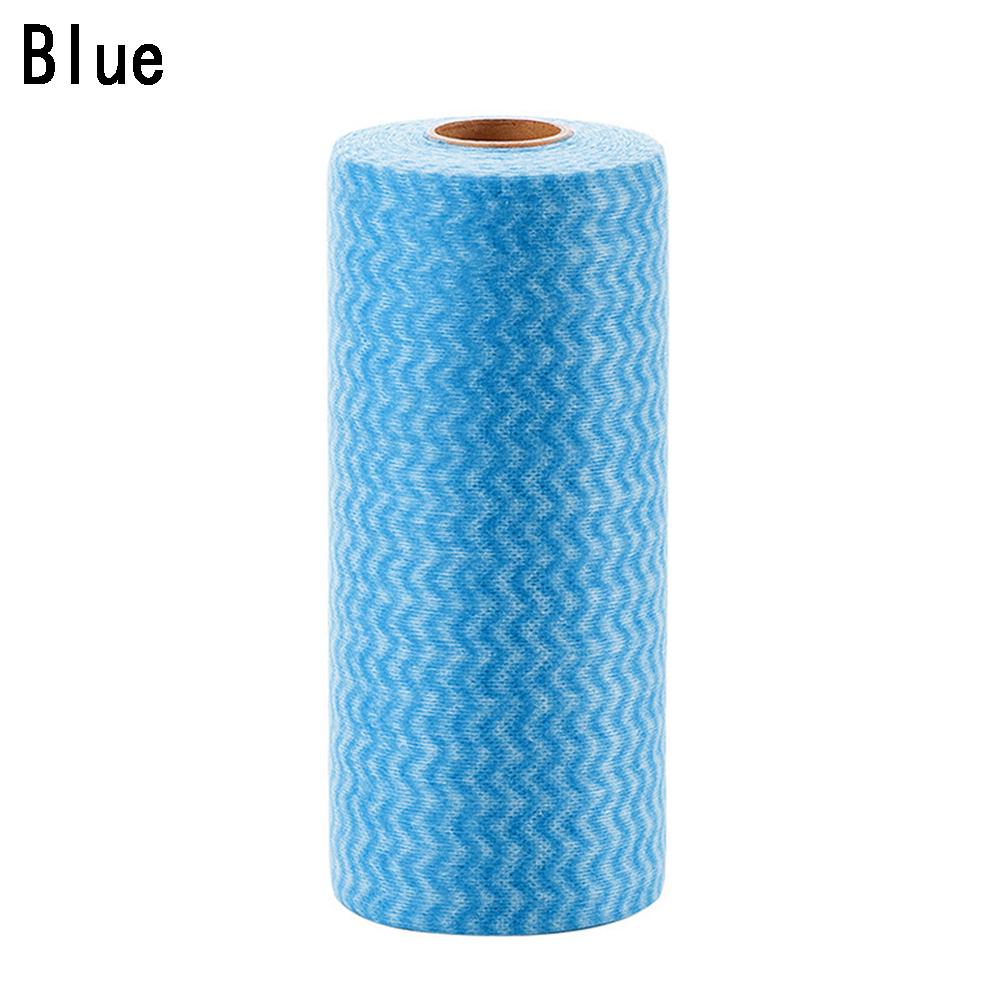 Buy 50pcs(1 Roll) Household Wiping Rags Dish Cloth Kitchen Cleaning ...