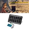 3W Multifunctional Solar Panel 6V Photovoltaic Panel Outdoor Mobile Phone Charger Emergency Power Supply For Iphone16 Huawei
