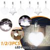 1-3PCS LED Handbag Light Bag Lamp Heart Round Star Shaped Touch Sensor Purse Night Light with Keychain Clip Xmas Gifts for Women