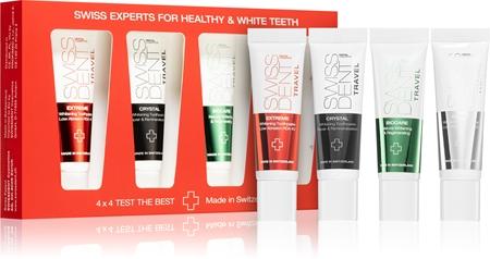 

Swissdent 4x4 Test The Best Dental Care Set TU прозрачный