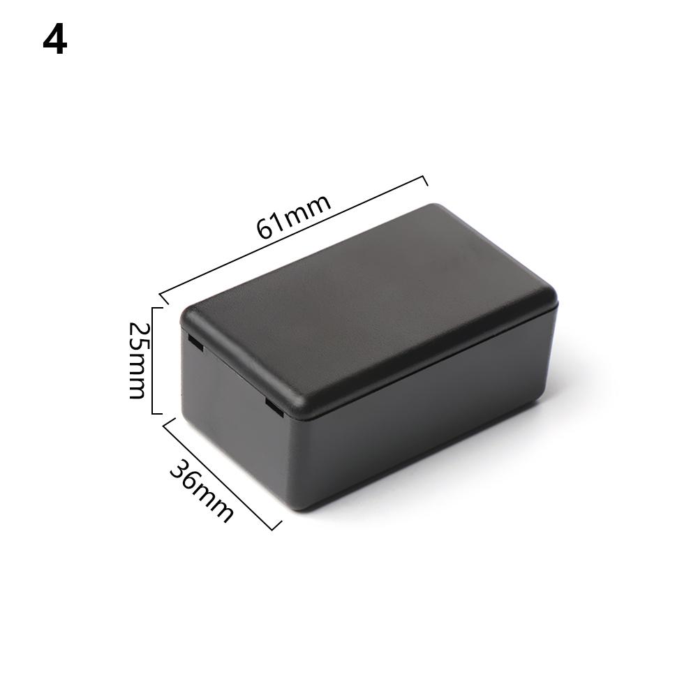 1Pc Black ABS Plastic Housing Instrument Case Waterproof Electronic Project Box Storage Case Enclosure Electric Supplies