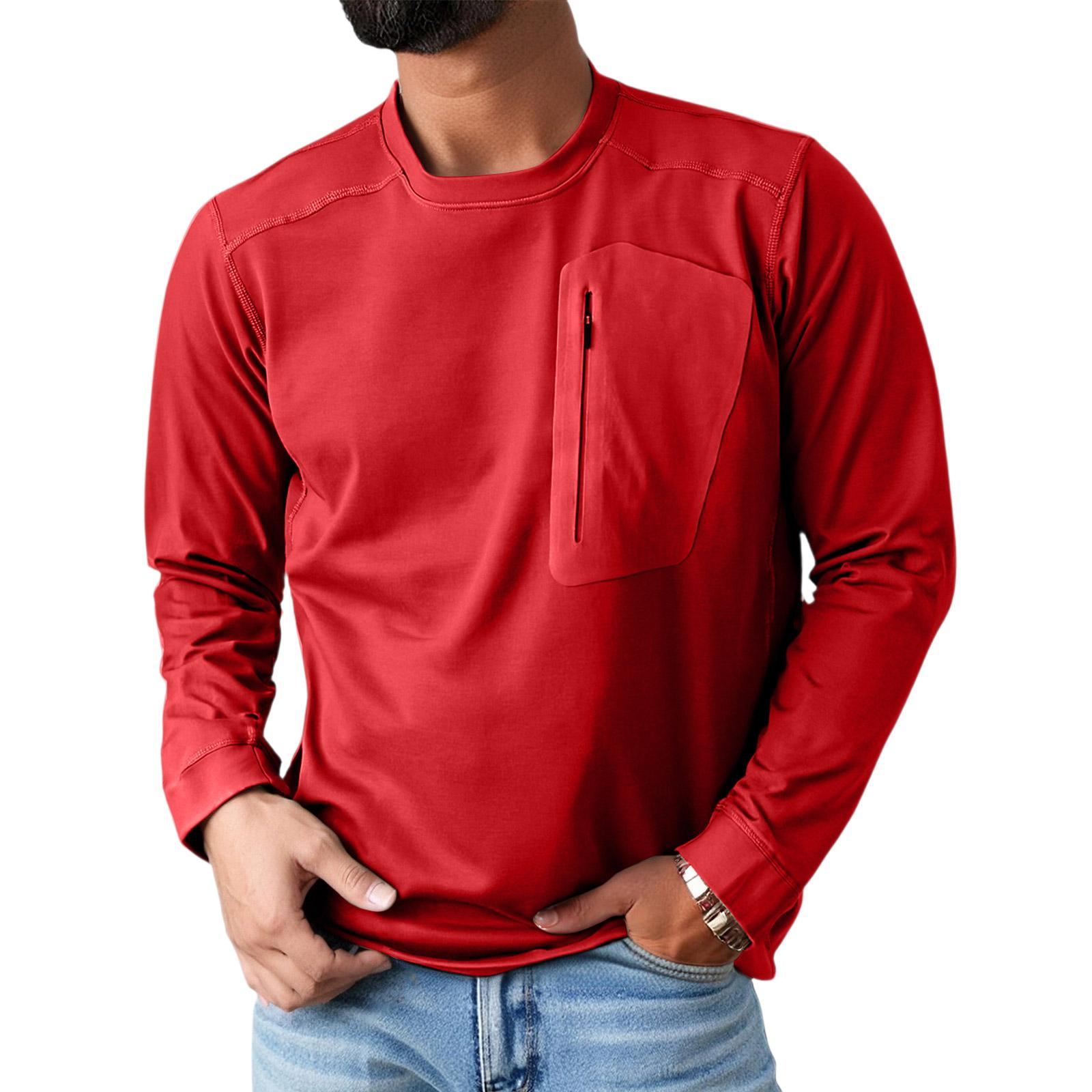

Men s Hoodie Trend Loose Round Neck Pullover L