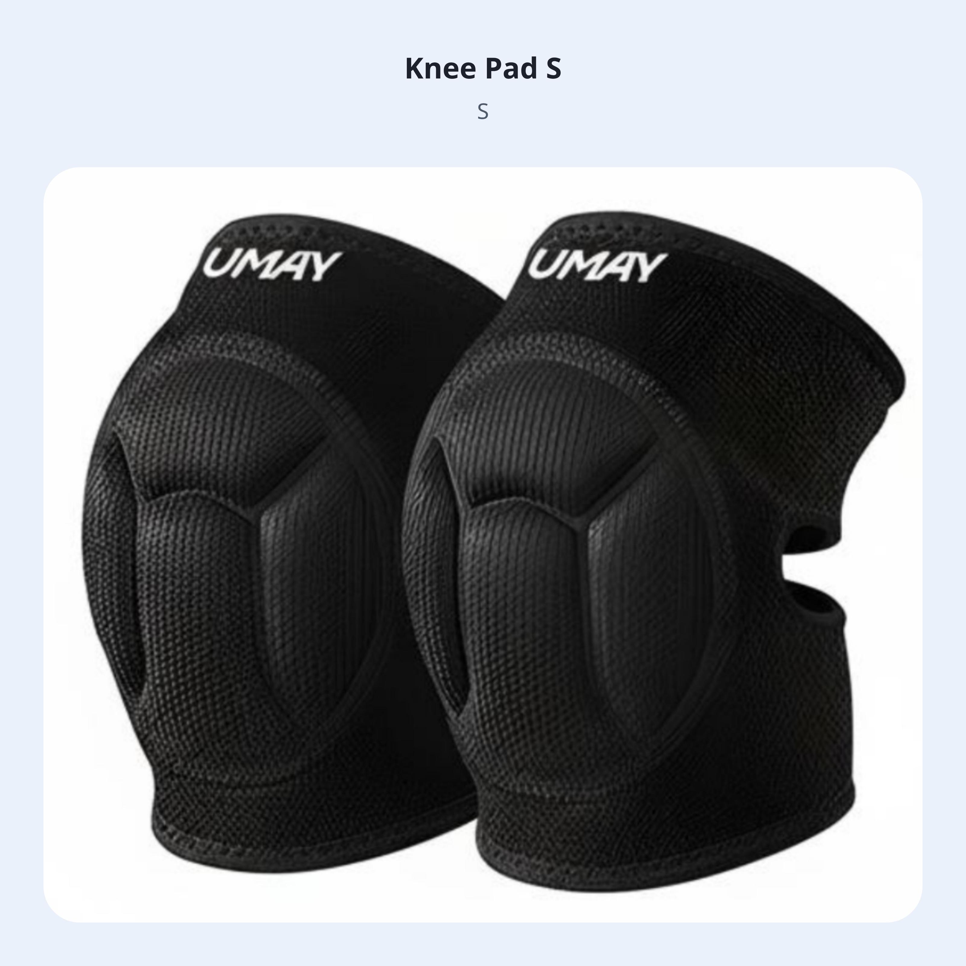 Impact-Absorbing Ski Protective Gear, Lightweight Knee & Elbow Pads, Outdoor Set S