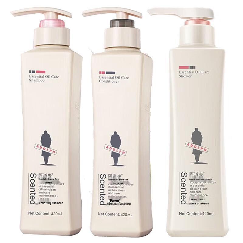 

Adolph Gentle Smooth Hair & Body Care 3-Piece Set