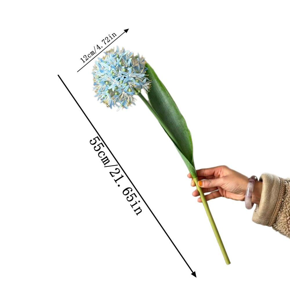 Handmade Craft Fake False Flowers 55cm Length Fake Flowers New Bridal Bouquet  Outdoor Decor