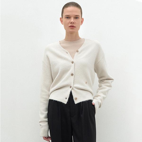 Atelier Nain Essential Wool Cloud Cardigan(Cd-2165)