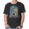 Unisex Crew Neck T-Shirt Bob The Guard Graphic Short Sleeve Casual Tee