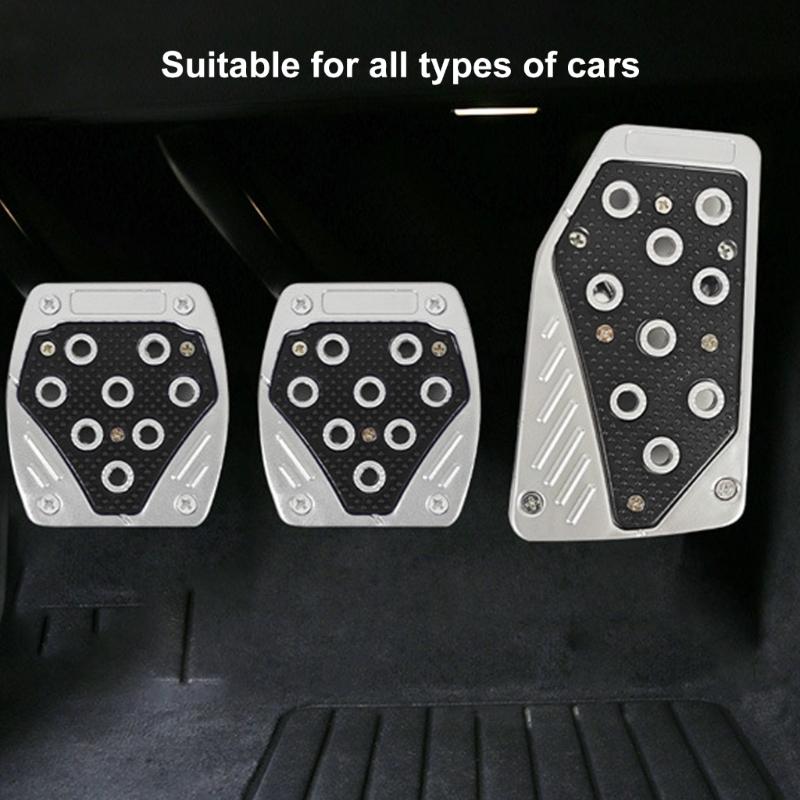Manual Transmission Throttle Clutch Pedal for Most Car SUVs Auto Accessories Plastic Car Brake Clutch Accelerator Pedal