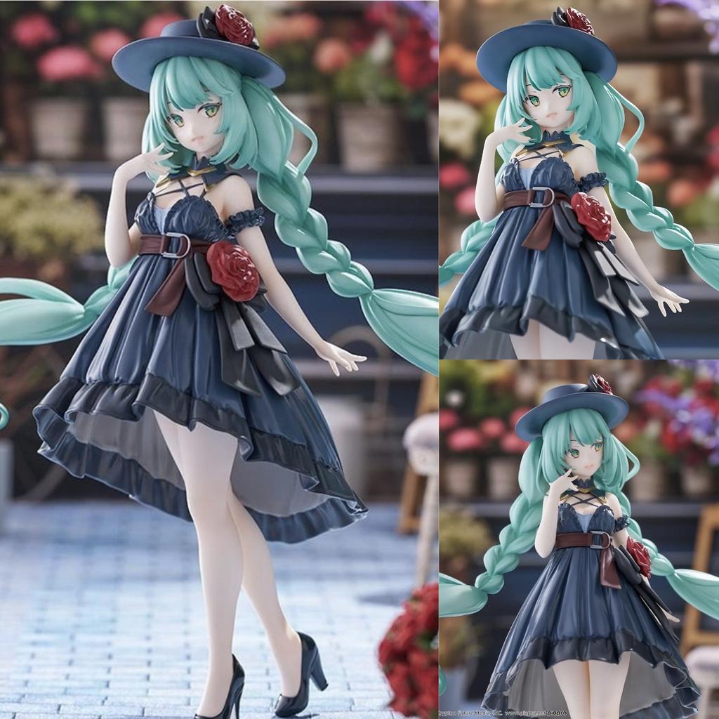 20CM Anime Hatsune Miku Actionfiguren Trio Try iT Figur Outdoor-Kleid Kawaii Anime-Figuren Modell Spielzeug Geschenk Schreibtischdekoration