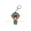Nintama Rantarou Mascot Kirimaru Shinbei Kuroki Nanatsumatsu Tobe-sensei Doi-sensei Chibi Anime Acrylic keychain Bag pendant Toy