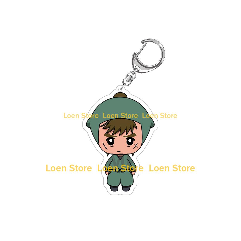 Nintama Rantarou Mascot Kirimaru Shinbei Kuroki Nanatsumatsu Tobe-sensei Doi-sensei Chibi Anime Acrylic keychain Bag pendant Toy