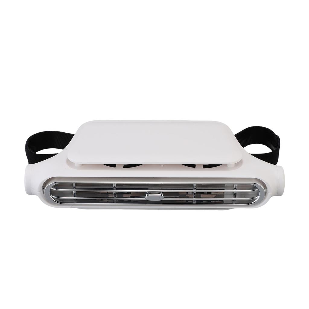 Car Mounted Seat Back Cooling Fan Bladeless Portable Vehicle Fan 3 Speed Car Seat Cooling Fan 3000mah Battery Powered for Driving