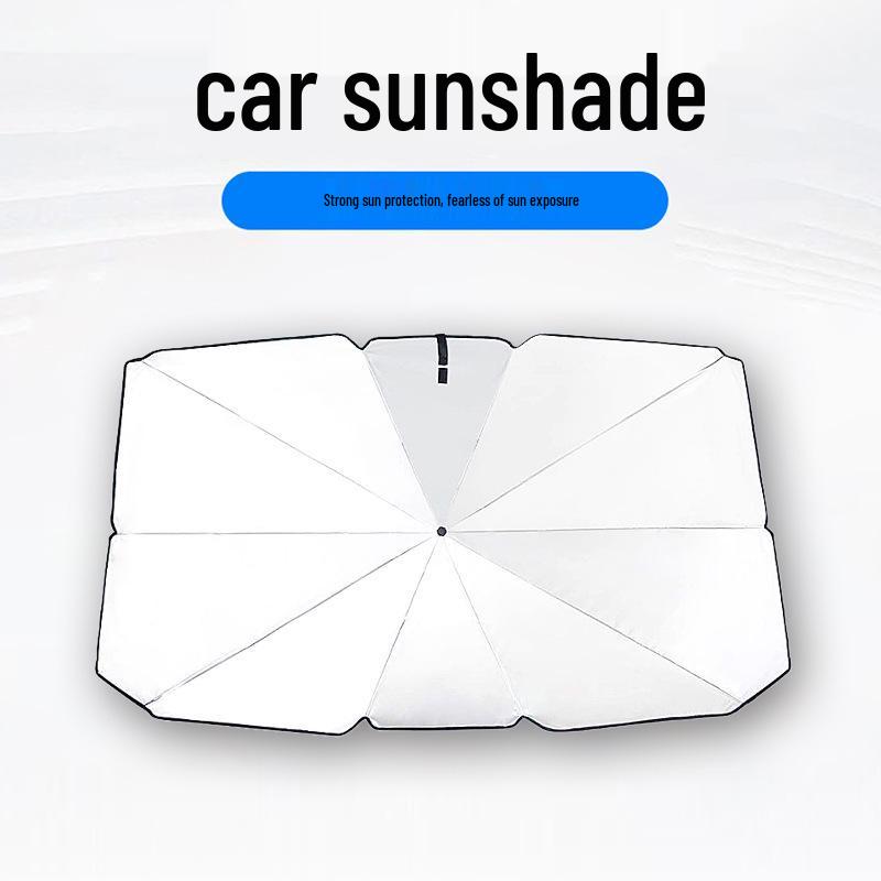 Car Umbrella Sunshade: Heat-Insulating Windshield Shield & Curtain