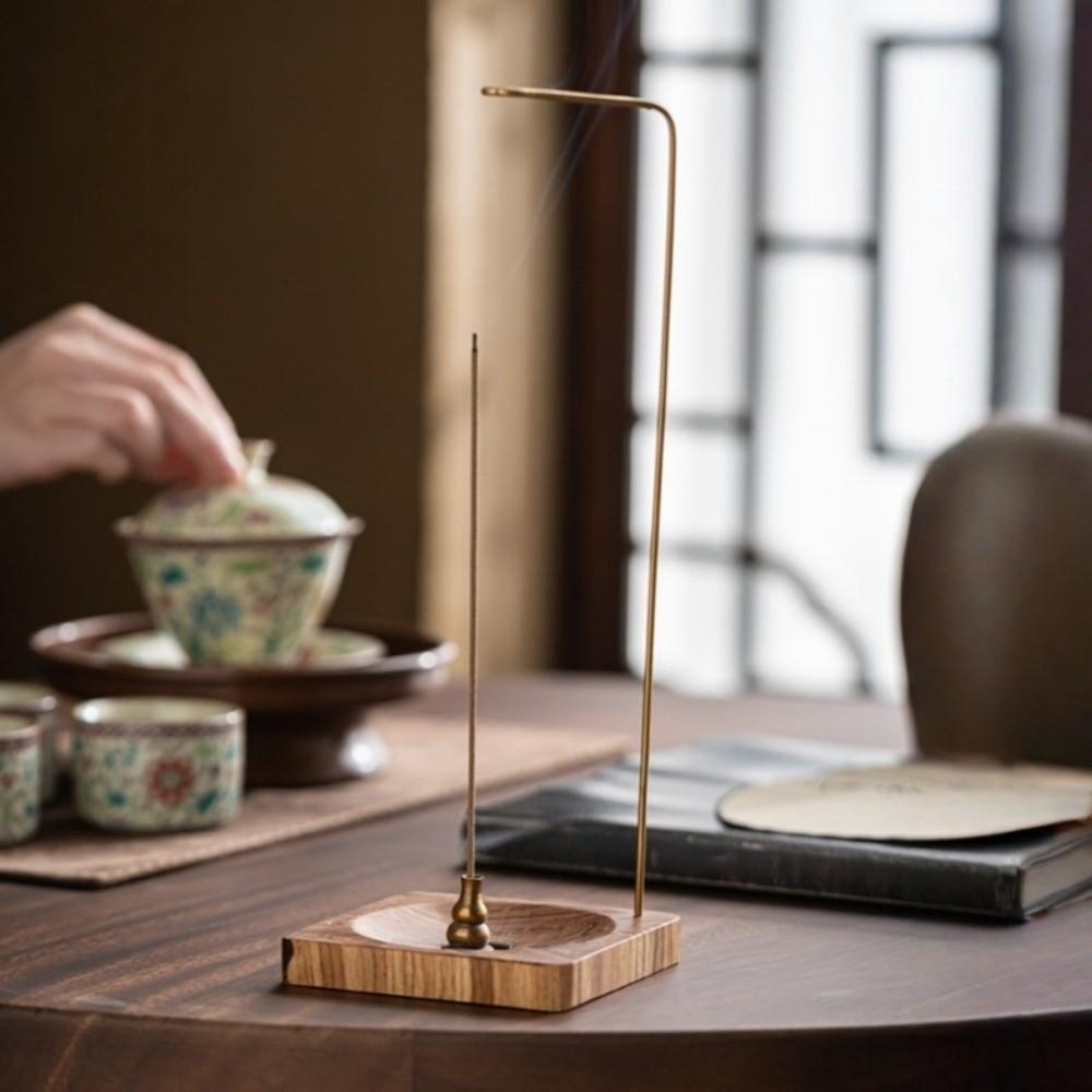 Anti-Ash Design Incense Stick Holder Desktop Decor Mosquito Incense Plate Holder  Spa