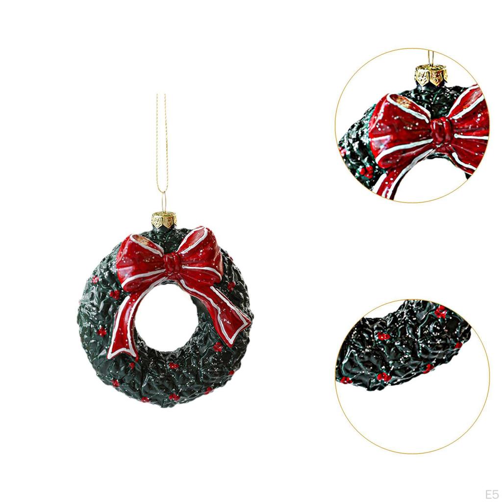 Vánoční závěsná ozdoba Festivalový dárek Řemeslo Roztomilá párty dekorace